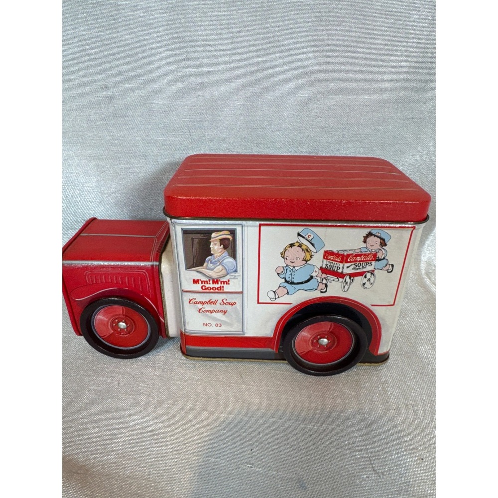 Vintage 1994 Campbell Soup‎ Company Truck Tin The Tin Box Company